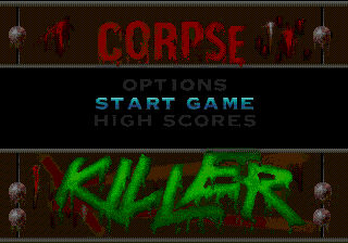 Заставка игры Corpse Killer